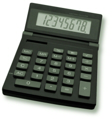 Decoration - Photo of a square calculator